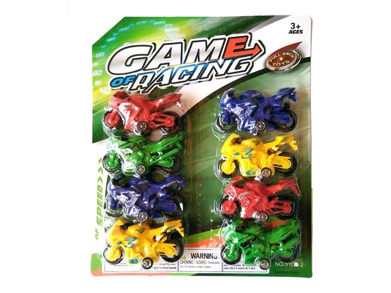 PULL BACK THE CAR  8 ASST., 4 COLORS - HP1110307