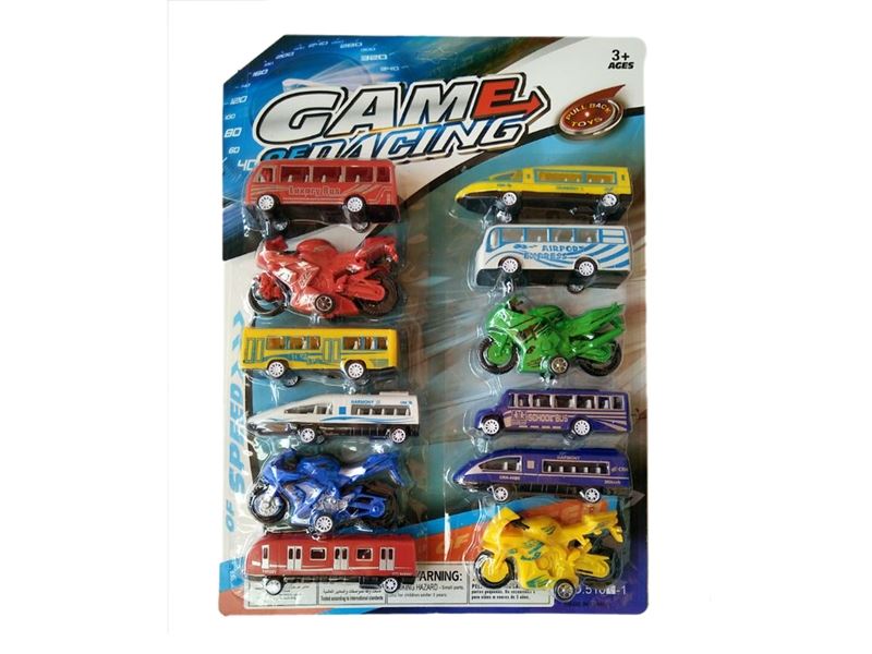 PULL BACK THE CAR  12 ASST., 4 COLORS - HP1110314