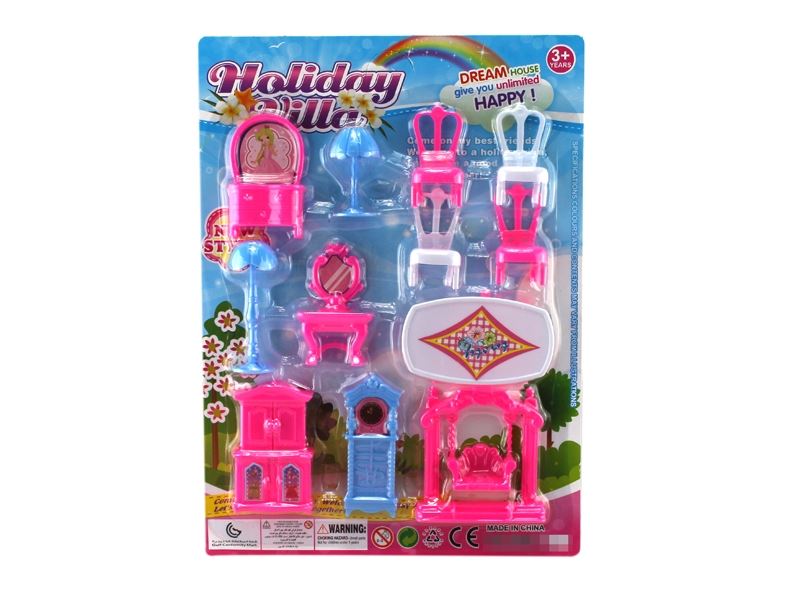 FURNITURE PLAY SET 12PCS - HP1110356