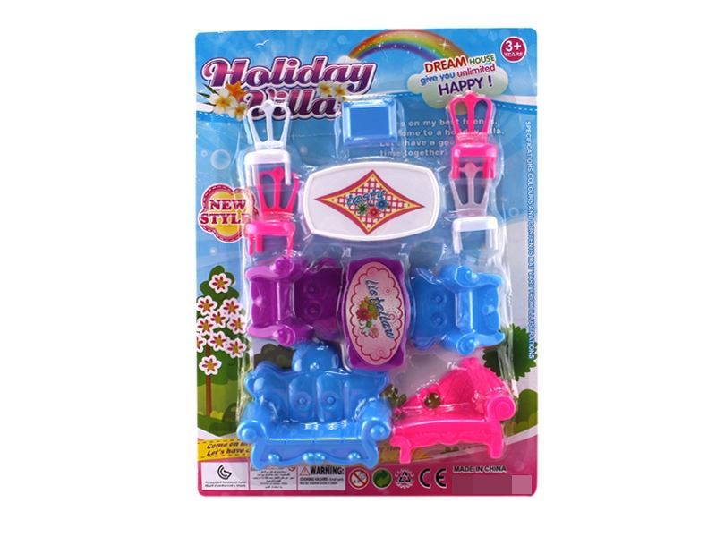 FURNITURE PLAY SET 11PCS - HP1110361