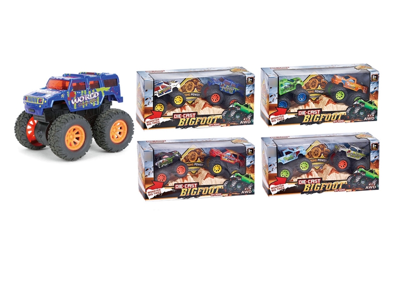 FRICTION CAR 4 ASST. - HP1110469