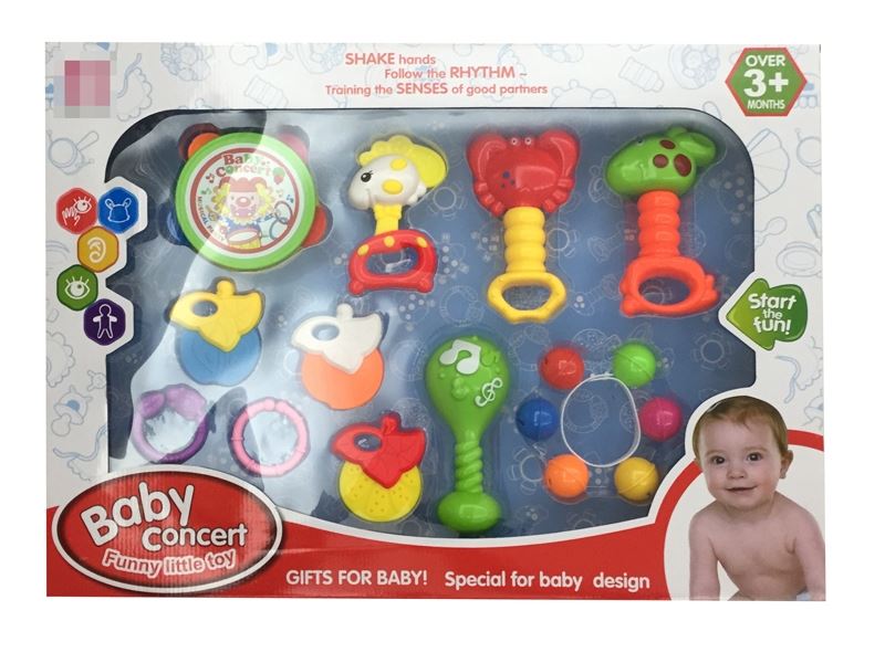 BABY RATTLE 11PCS - HP1110490