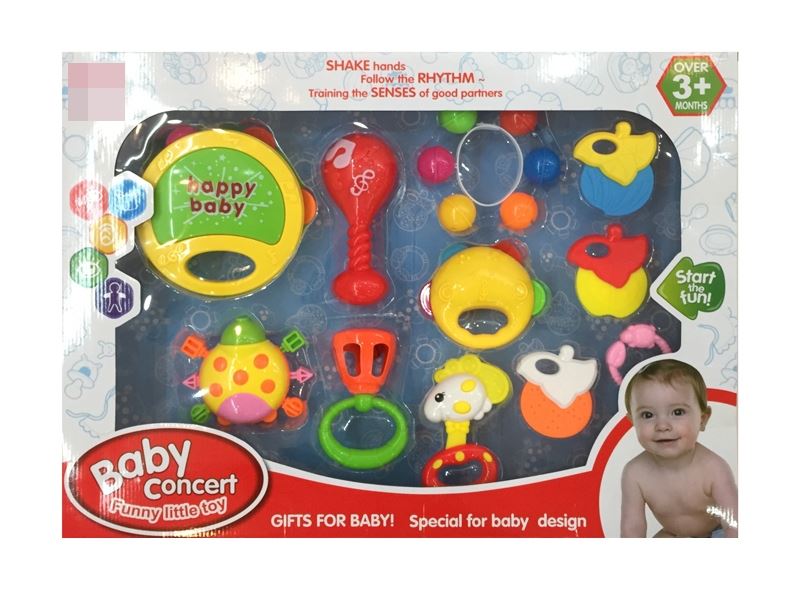 BABY RATTLE 11PCS - HP1110491