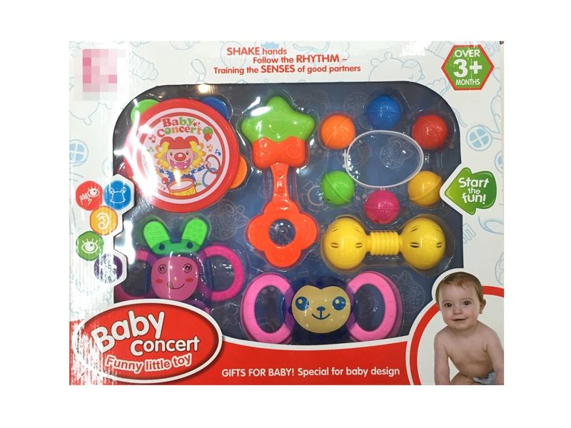 BABY RATTLE 6PCS - HP1110500