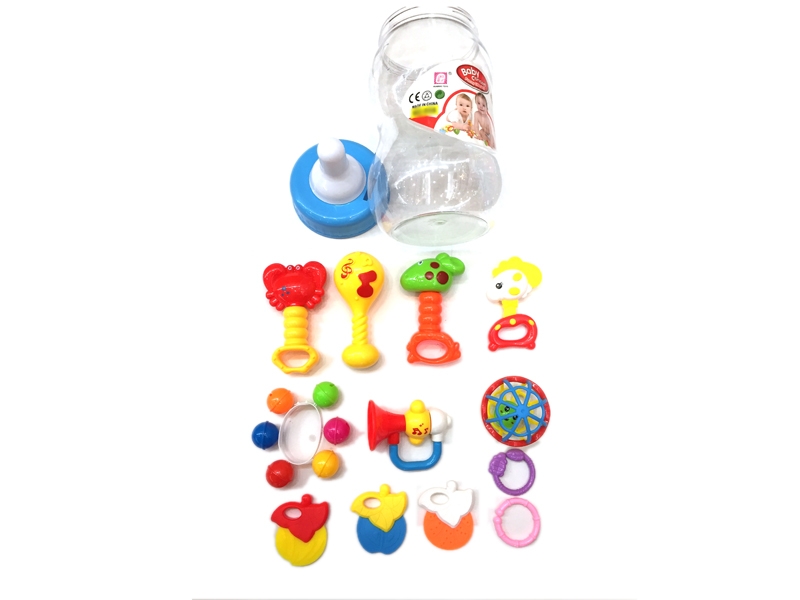 BABY RATTLE 12PCS - HP1110502