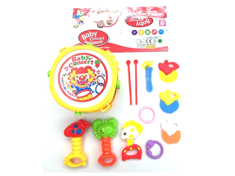 BABY RATTLE 12PCS - HP1110506