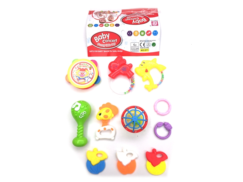 BABY RATTLE 11PCS - HP1110518