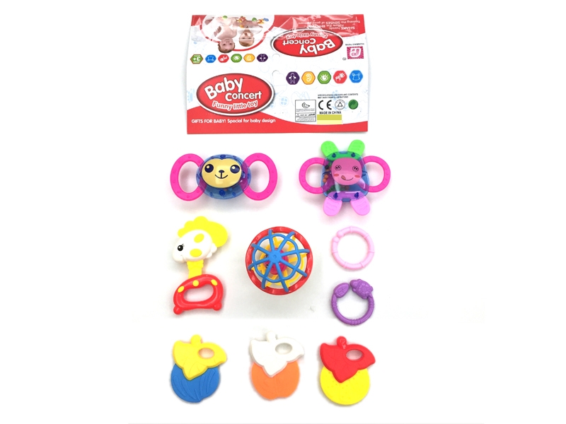BABY RATTLE 9PCS - HP1110520