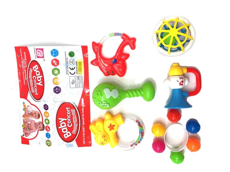 BABY RATTLE 6PCS - HP1110523