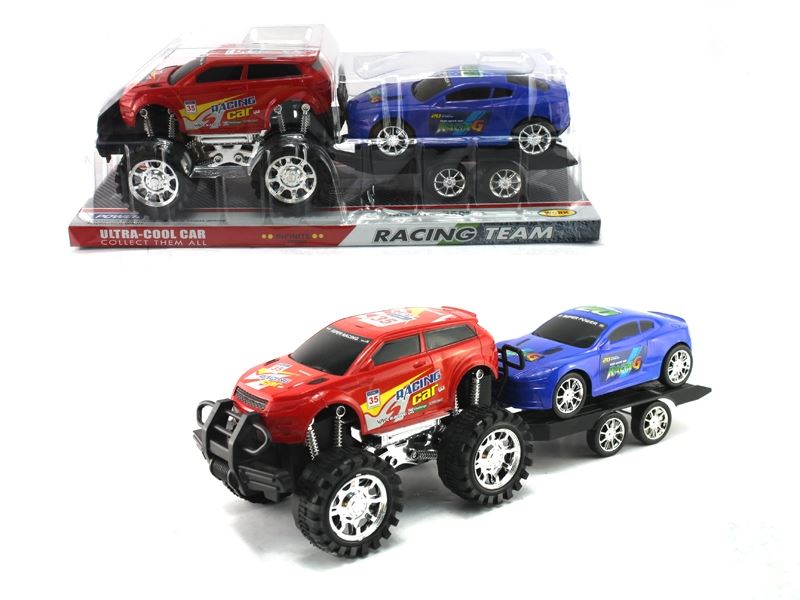 FRICTION CAR BIU & RED & SILVER - HP1110618