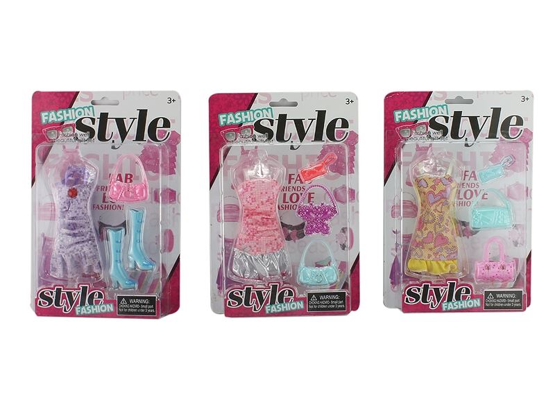 DOLL DRESS 3ASST - HP1110776