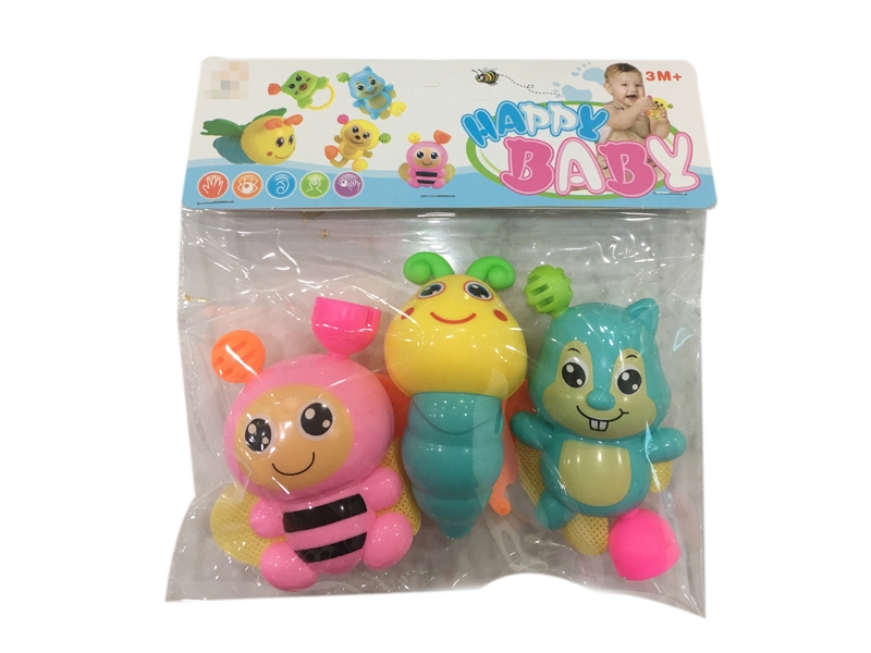BABY RATTLE  (3 PCS) - HP1111038