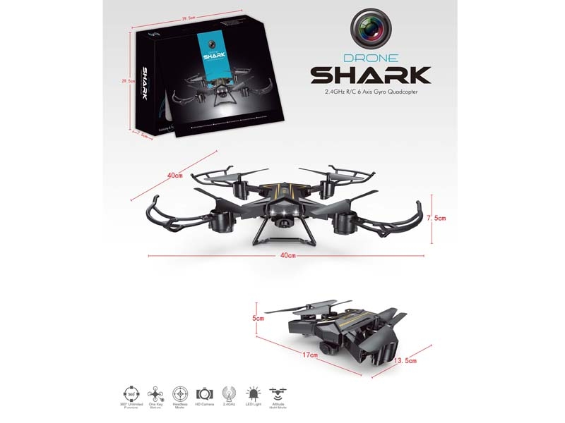 2.4G R/C 4-AXIS AIRCRAFT NOT INCLUDE CAMERA - HP1111260