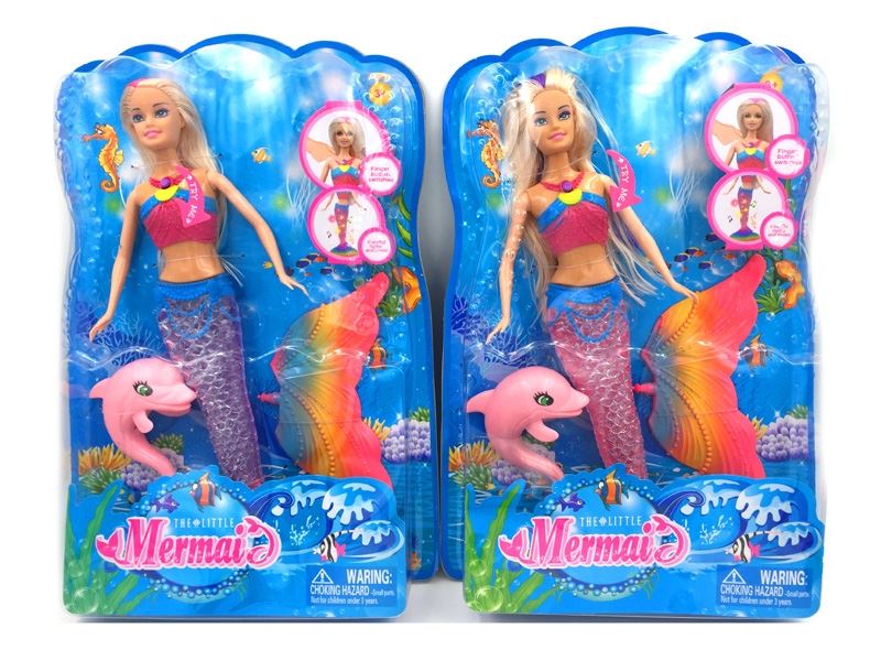 SOLID BODY DOLL WITH LIGHT/MUSIC （2 COLORS） - HP1111638