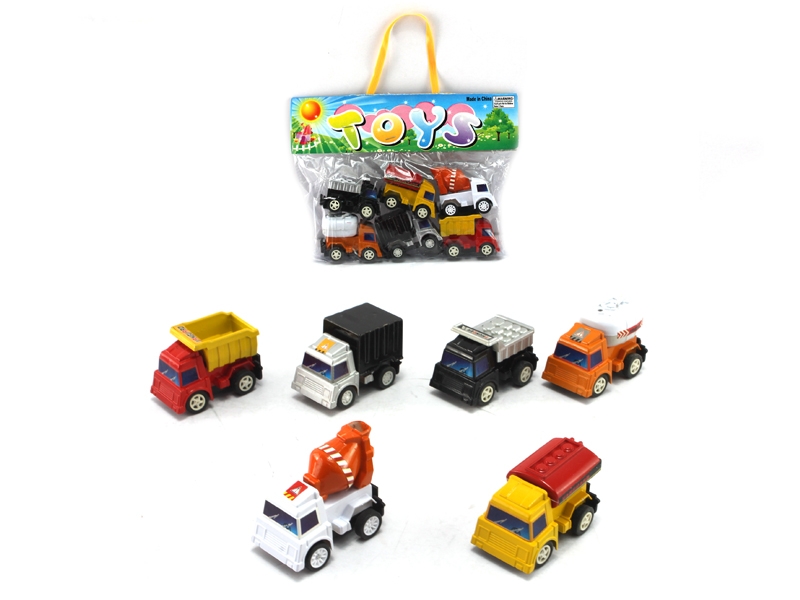 PULL BACK THE CAR 6 ASST. - HP1111700