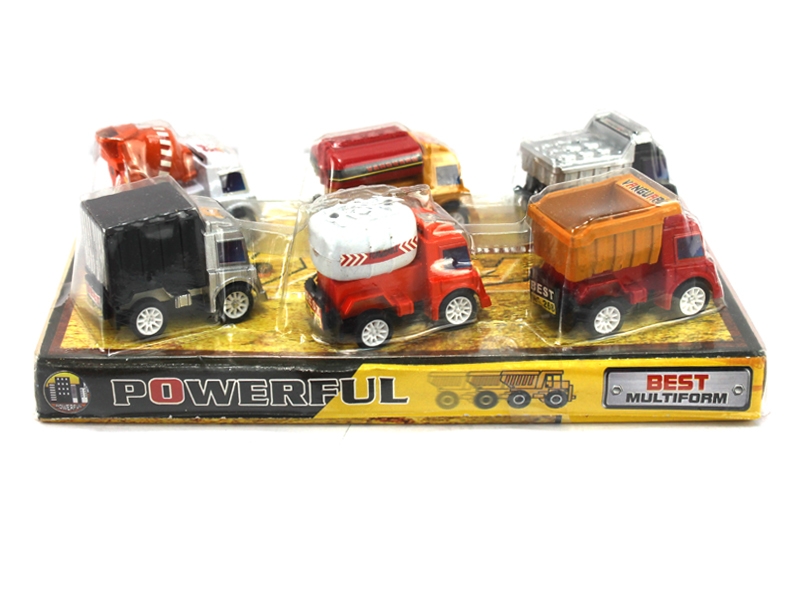 PULL BACK THE CAR 6 ASST. - HP1111702