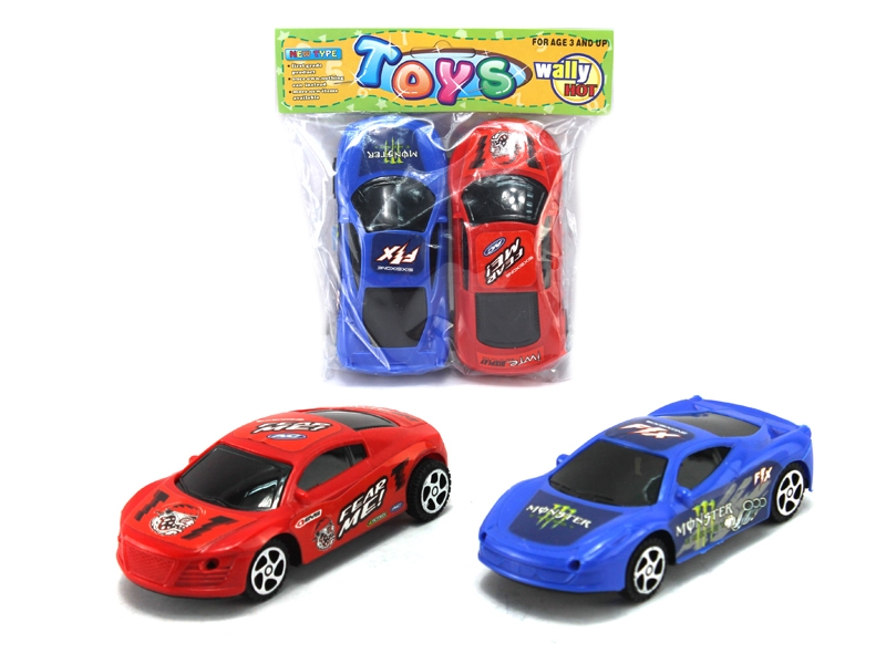 PULL BACK THE CAR RED & BIU - HP1111705