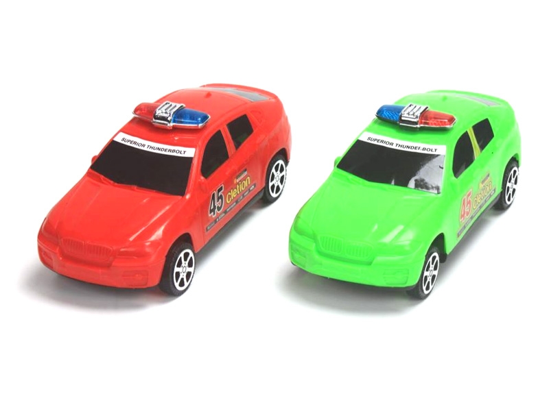 FRICTION CAR RED & GREEN & ORANGE - HP1111719