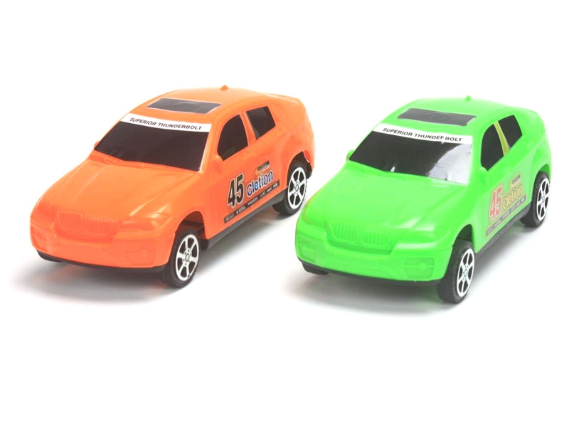 FRICTION CAR RED & GREEN & ORANGE - HP1111720