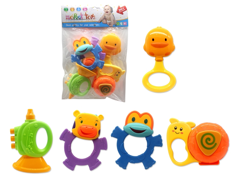 BABY RATTLE 5PSC - HP1111749