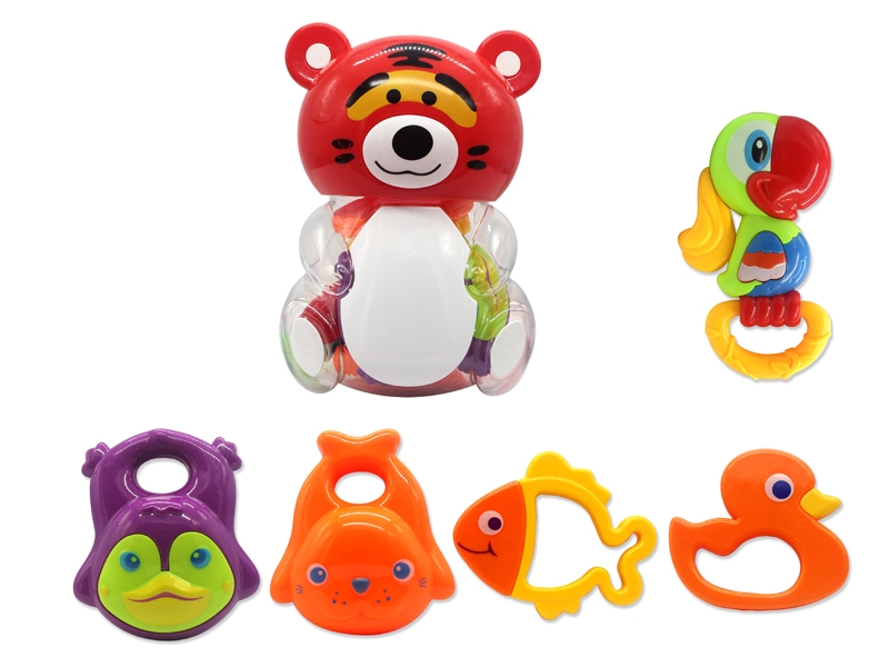 BABY RATTLE 5PSC - HP1111754