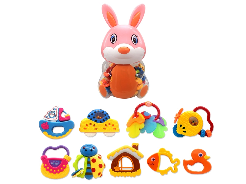 BABY RATTLE 9PSC - HP1111755