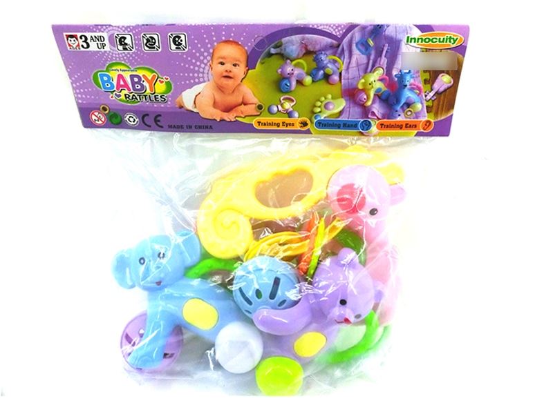 BABY RATTLE 5PCS - HP1111769