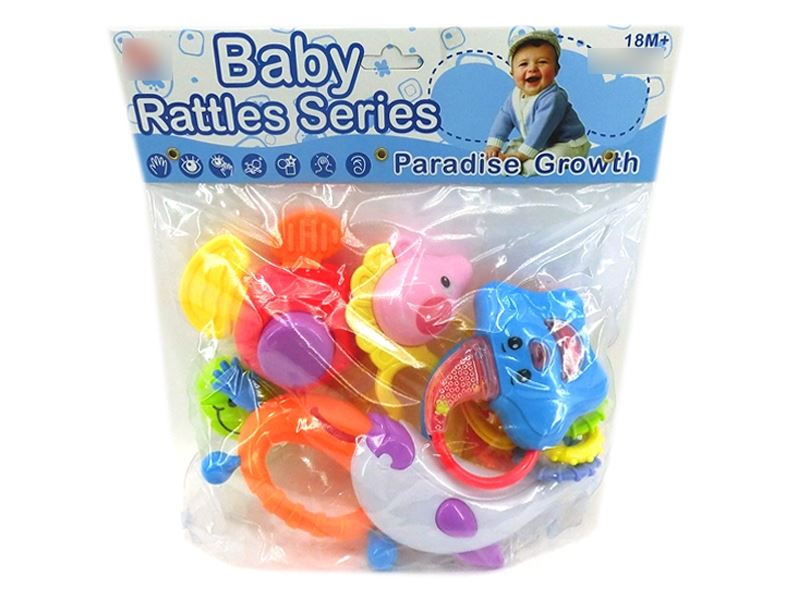 BABY RATTLE 5PCS - HP1111774