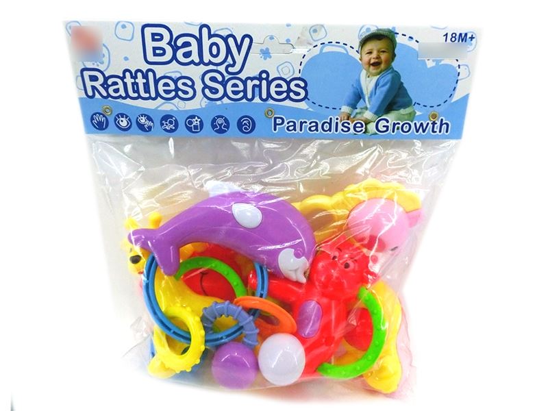 BABY RATTLE 6PCS - HP1111777