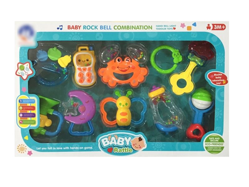 BABY RATTLE 10 PCS - HP1111864