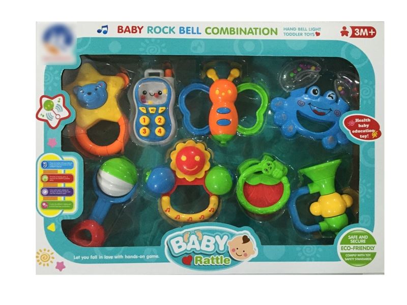 BABY RATTLE 8 PCS - HP1111869