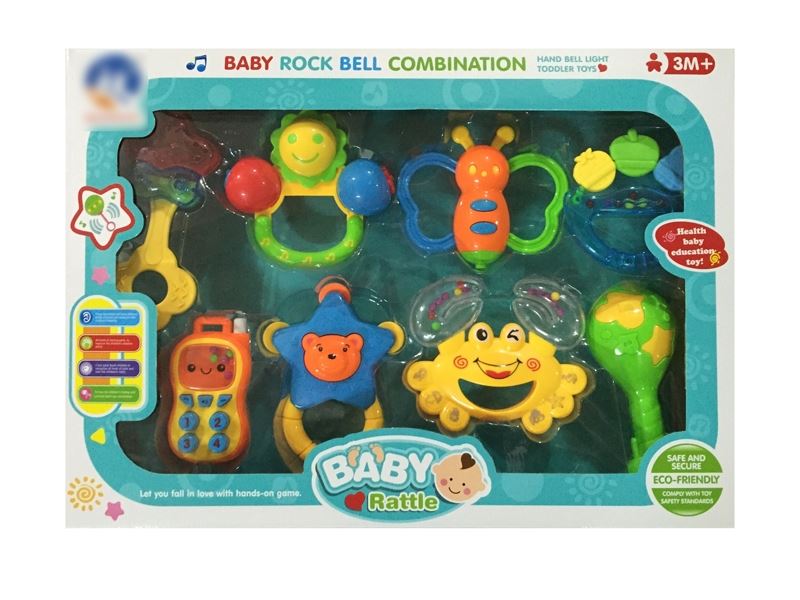 BABY RATTLE 8 PCS - HP1111870