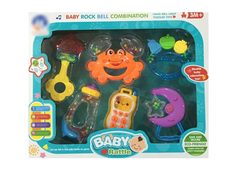 BABY RATTLE 6PCS - HP1111871