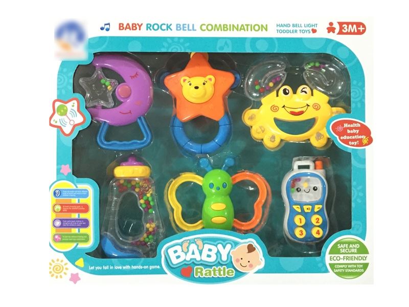 BABY RATTLE 6PCS - HP1111873