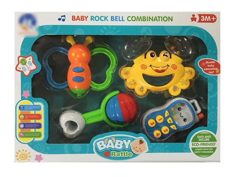 BABY RATTLE 4PCS - HP1111875