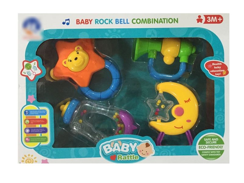 BABY RATTLE 4PCS - HP1111876