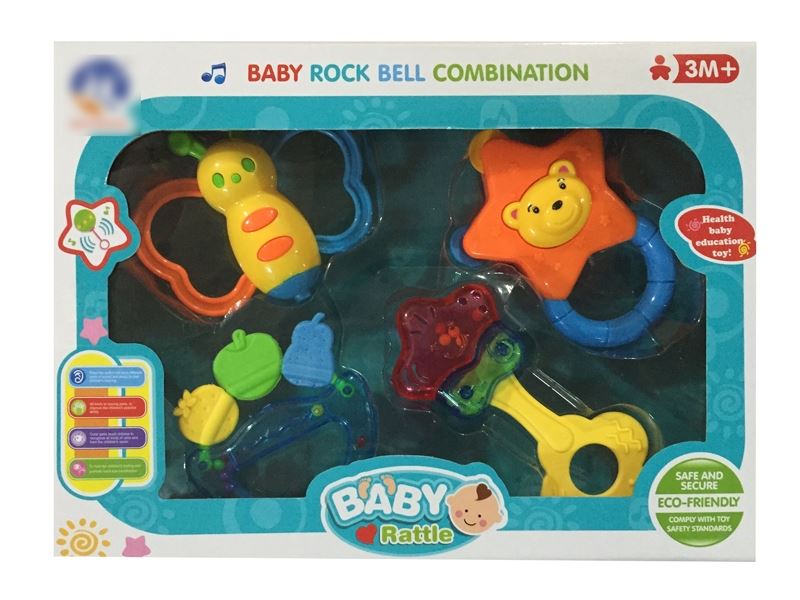 BABY RATTLE 4PCS - HP1111878