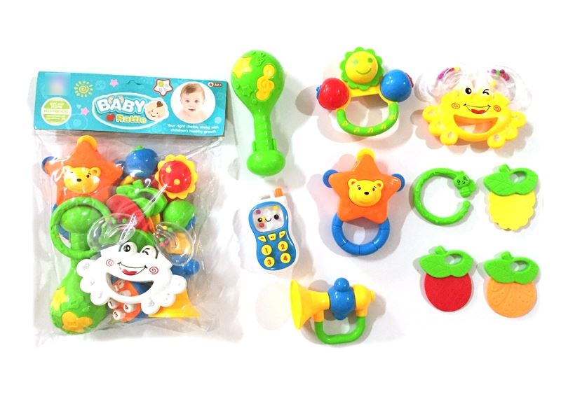 BABY RATTLE 10PCS - HP1111879
