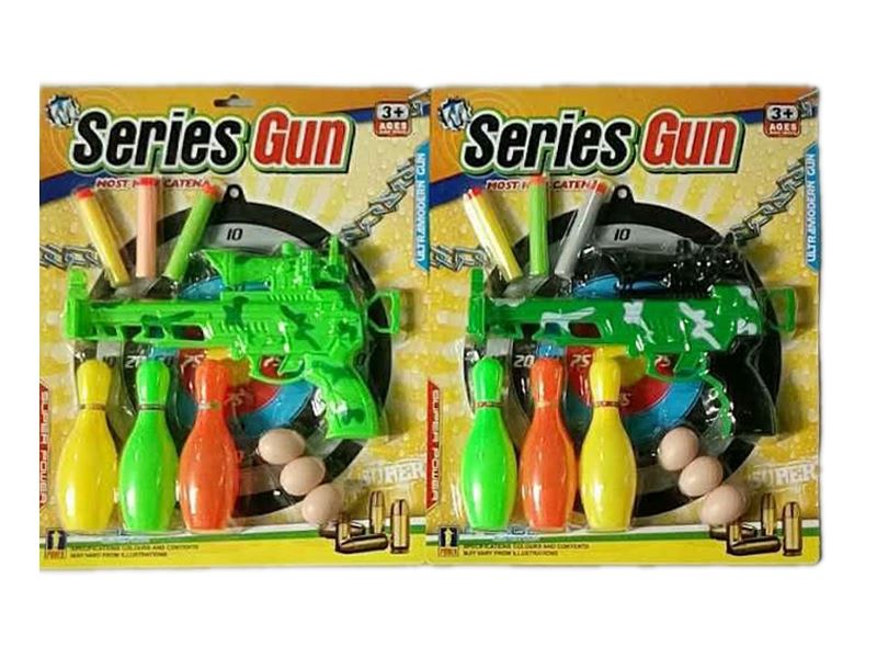 SOFT SHOOTING GUN SET（2 COLORS） - HP1111961
