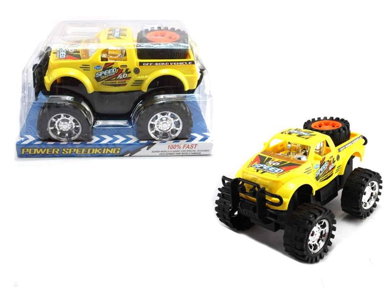FRICTION CAR RED & YELLOW - HP1112149