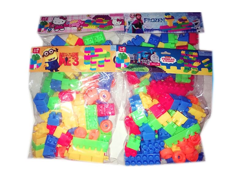 BUILDING BLOCKS 47PCS 4 ASST. - HP1112442