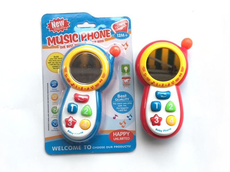 BABY MOBILEPHONE W/LIGHT & MUSIC（2 COLORS） - HP1112489