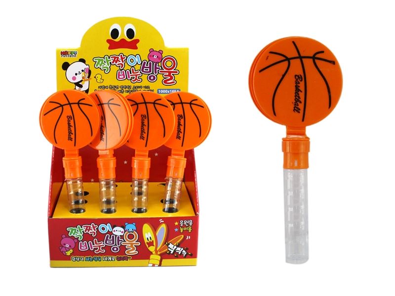 16PCS 20CM BASKETBALL HAND CLAPPER IN DISPLAY BOX - HP1112591
