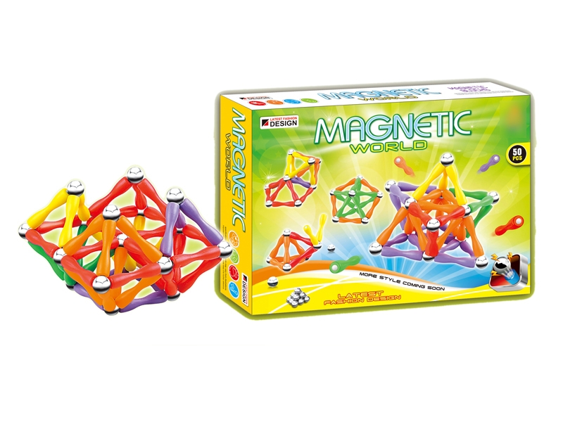 MAGNETIC BUILDING BLOCKS 50PCS - HP1112680