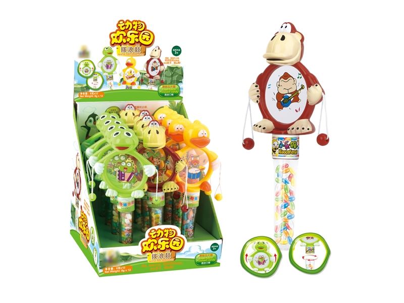 ANIMAL WITH 8G CANDY 12CS/DISPLAY BOX - HP1113136