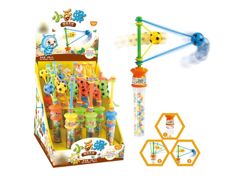 PLASTIC TOY WITH 8G CANDY 12PCS/DISPLAY BOX - HP1113140