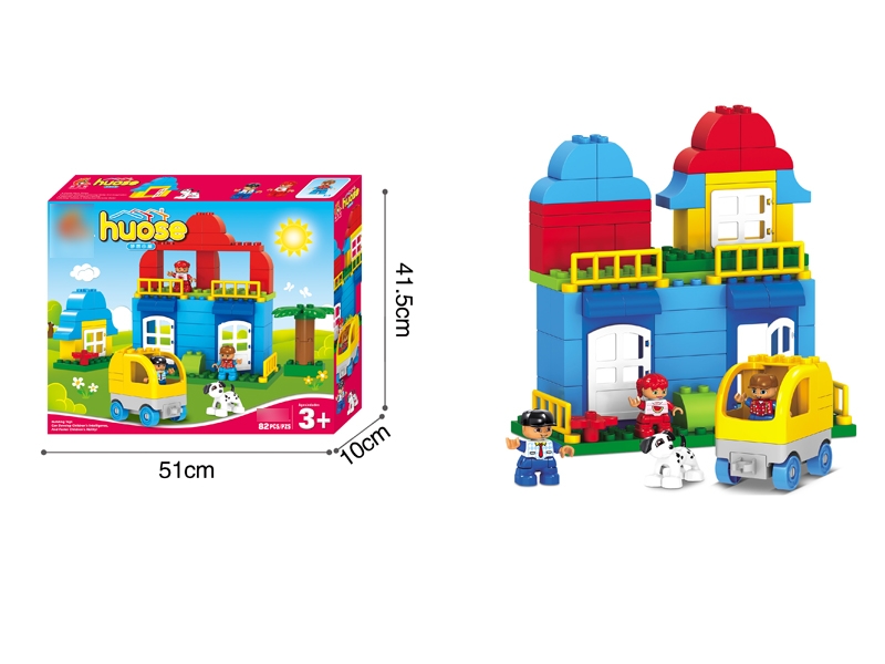 BUILDING BLOCKS 82PCS - HP1113542