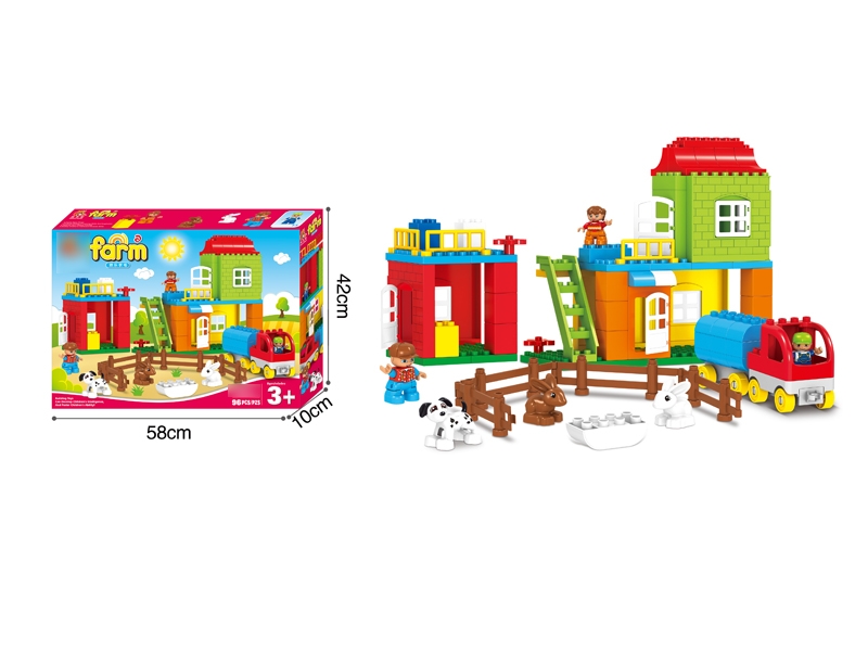 BUILDING BLOCKS 96PCS - HP1113544