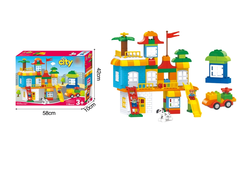 BUILDING BLOCKS 116PCS - HP1113545