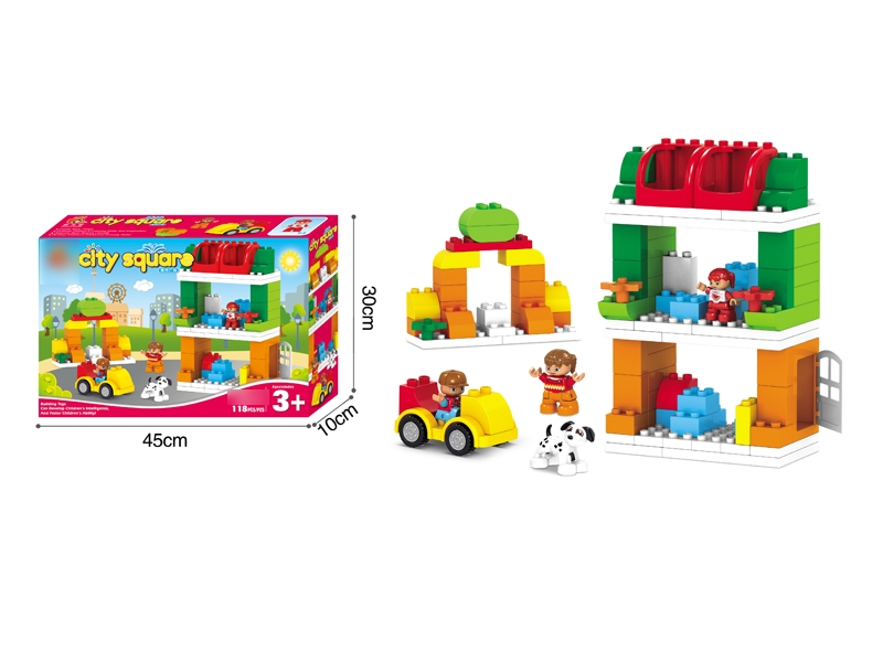 BUILDING BLOCKS 118PCS - HP1113561